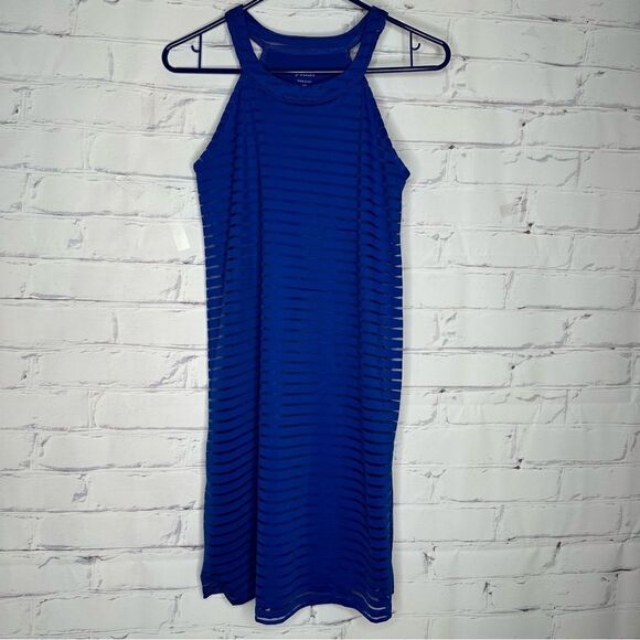 Peach XS  blue dress - Picture 3 of 6